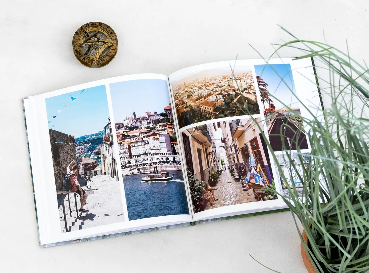 Photo book square - Mediterranean theme