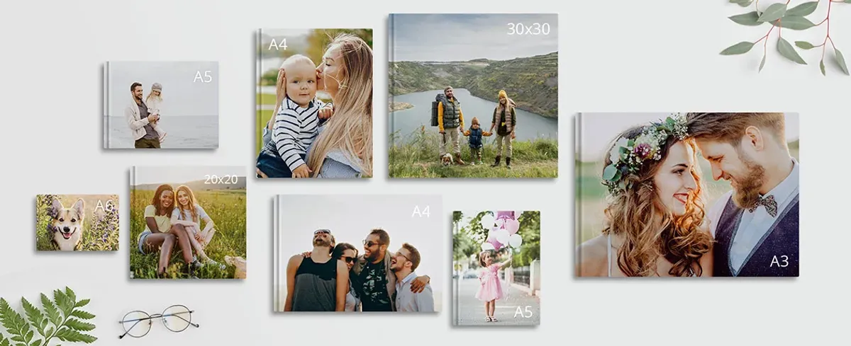 Unsere Fotobuch-Formate