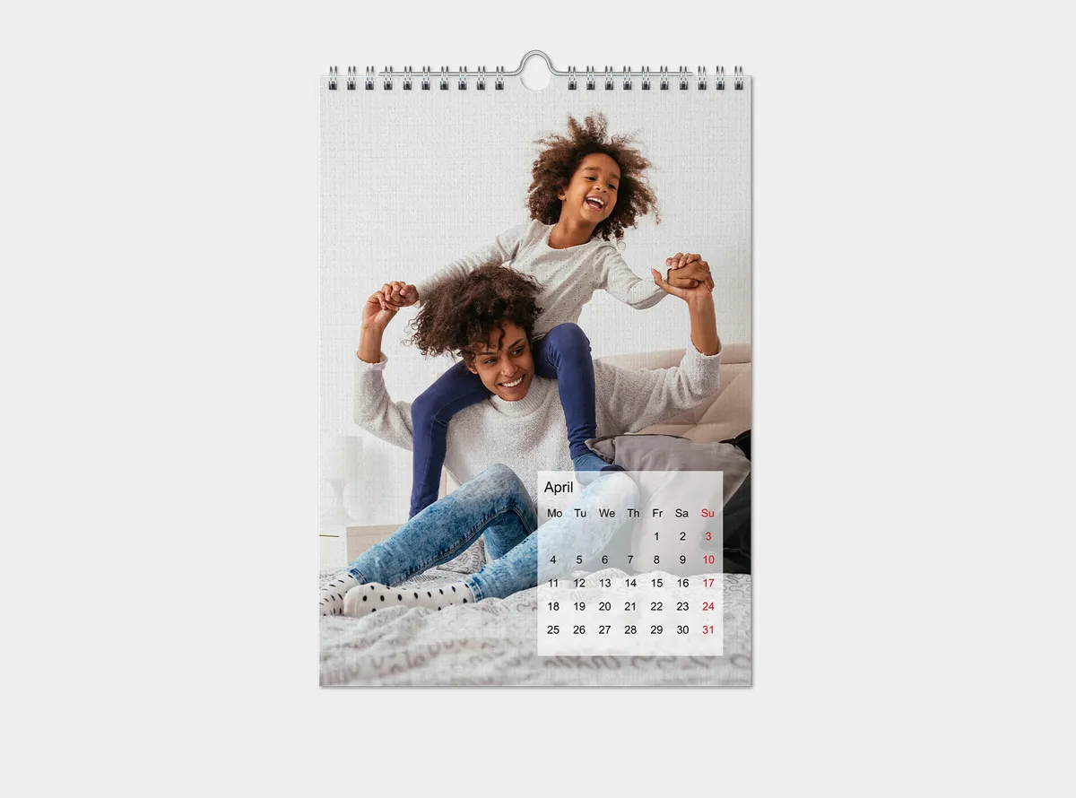 Premium photo calendar A4
