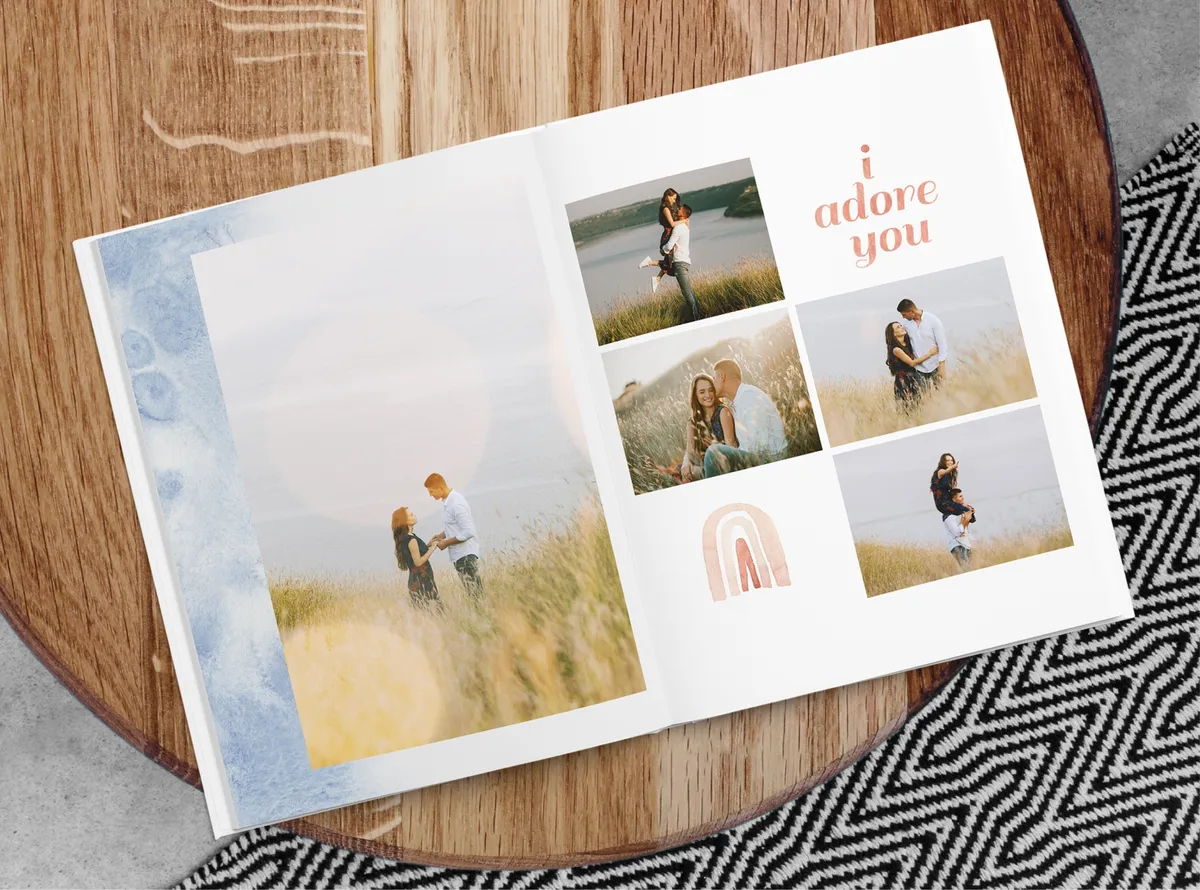 Hardcover A4 hoch Gestaltung